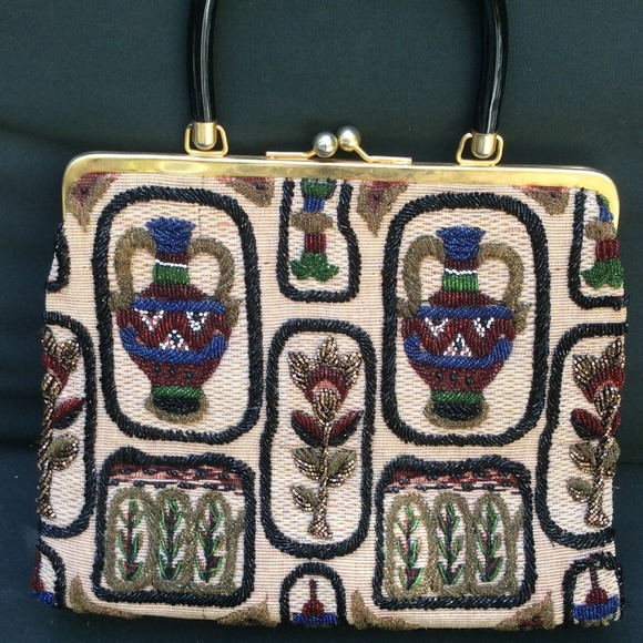 Amazing vintage beaded purse