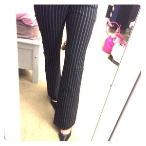 Express Pinstriped Dress Pants - like new!!
