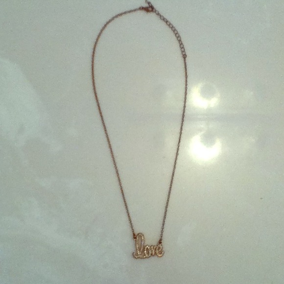 Golden Love Necklace