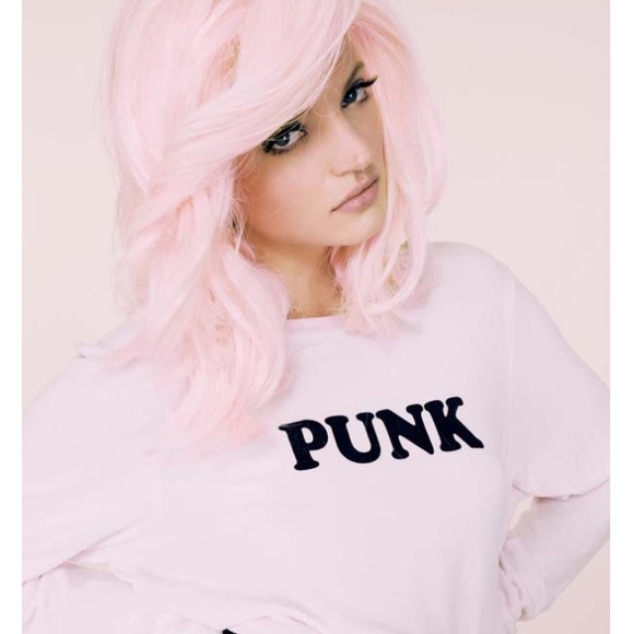 ❌SOLD ❌Wildfox "Punk" Baggy Beach Jumper - Picture 2 of 4