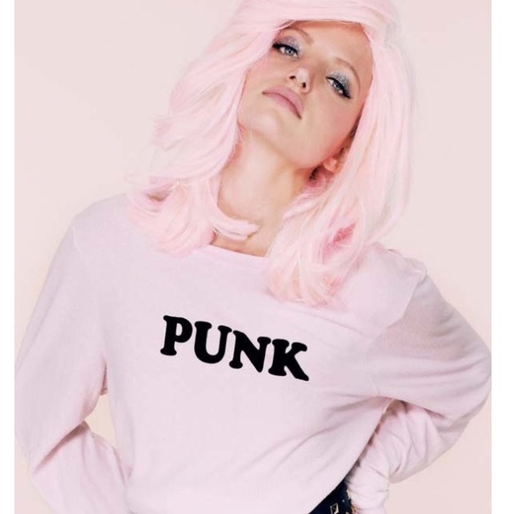 ❌SOLD ❌Wildfox "Punk" Baggy Beach Jumper - Picture 3 of 4
