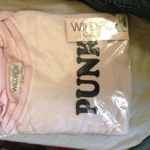 ❌SOLD ❌Wildfox "Punk" Baggy Beach Jumper - Picture 4 of 4