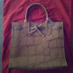 Dooney & Bourke croc embossed handbag