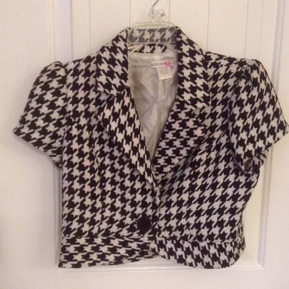 Houndstooth black and white Jacket