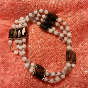 Magnetic Light Blue and Black Bracelet.