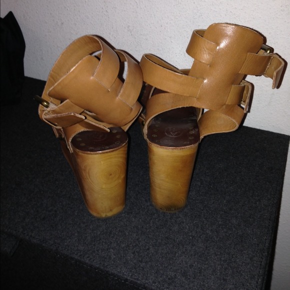 Ash platform wedge sandals sz 39 - Picture 3 of 3