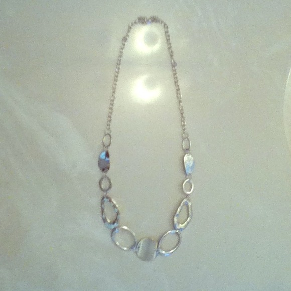 Silver Circles Necklace