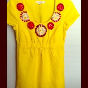 Boden Beaded tunic size 4