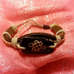 Leather bracelet