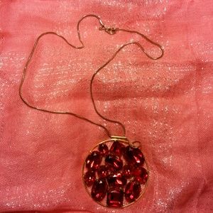 Red and Gold Necklace