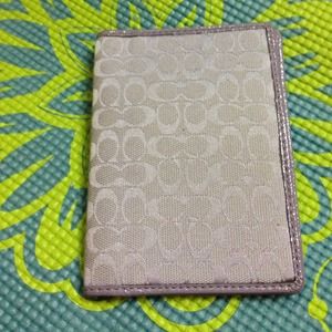 Pre-Loved Coach Passport Holder