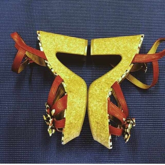 Heeled sandals