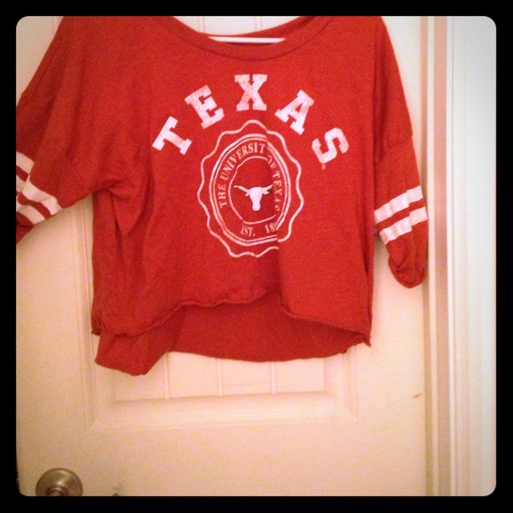 Texas cropped tee