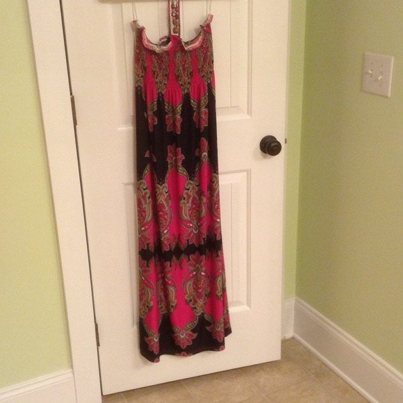 Strapless Maxi Dress