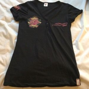 CUTE ED HARDY TSHIRT