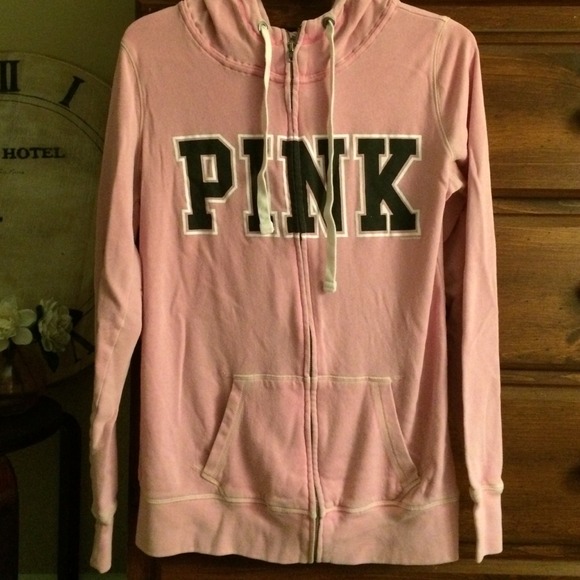 Victoria's Secret Long Zip Up hoodie - Picture 1 of 3