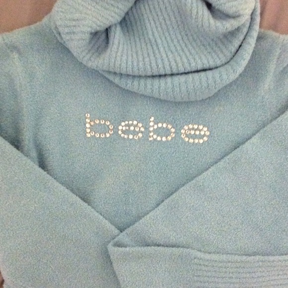 bebe nylon turtleneck