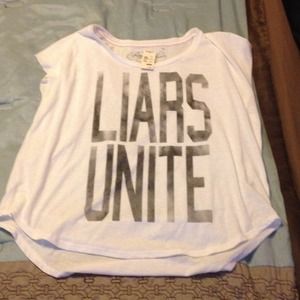 Liars unite shirt