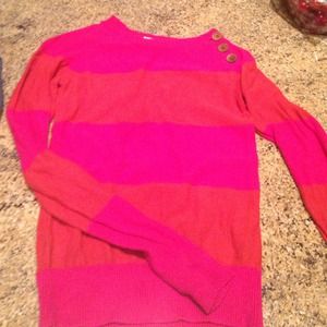 Orange and Pink Roxy Sweater