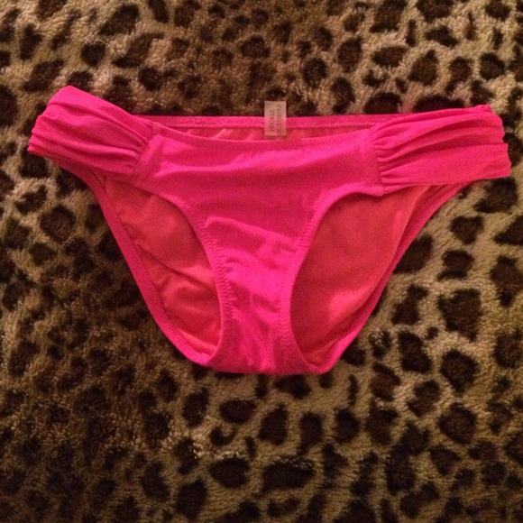 Hot pink Victoria's Secret swim bottoms