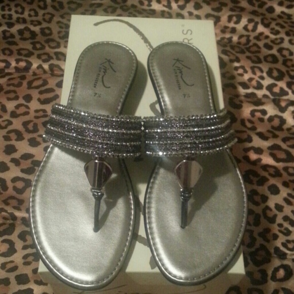 Silver Sandals Price Reduced