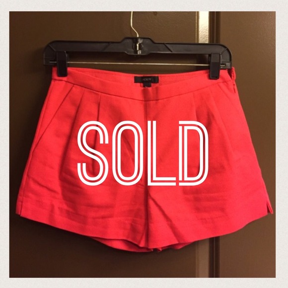 [SALE] 💕J. Crew- Pleated Short in Cotton Pique
