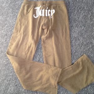 Brown juicy couture sweatpants