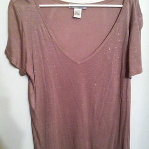 Beige Vintage Suzie rayon top Size XL