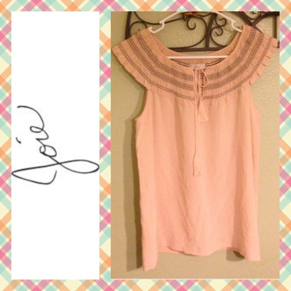 Joie Tops - Joie Silk Embroidered Top