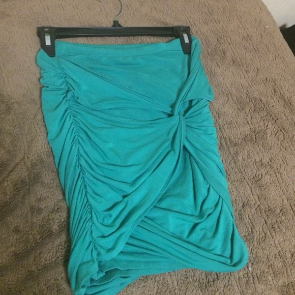Sexy teal tube top