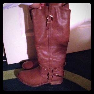 Cathy Jean riding boots.