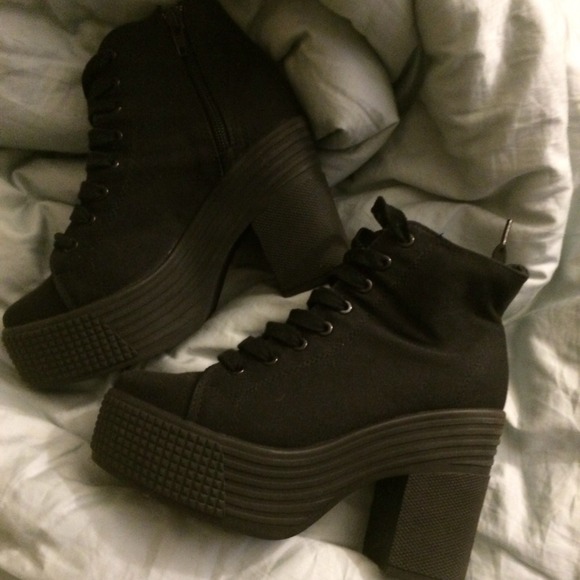 Jeffrey Campbell Boots - Jeffrey campbell As If platform sneaker boots