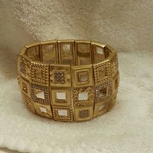 Artifact Gold Cuff Bracelet
