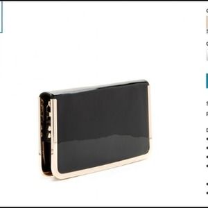 moda luxe Bags - Moda luxe flora black clutch moda luxe Bags - Moda luxe flora black clutch