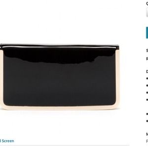 moda luxe Bags - Moda luxe flora black clutch moda luxe Bags - Moda luxe flora black clutch