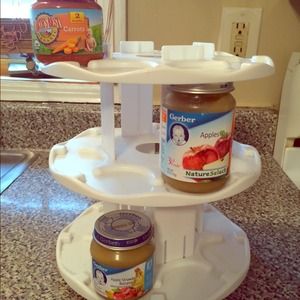 Baby food organizer - 3 tiers