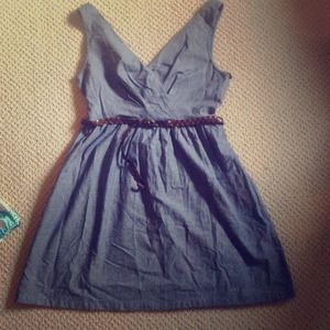 NWT Forever 21 short denim dress w/ belt