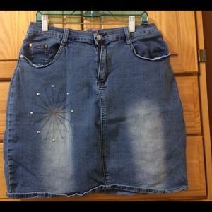 Jean Skirt