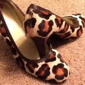 Franco BarBheri Leopard print pumps