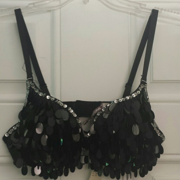 Beaded bra top