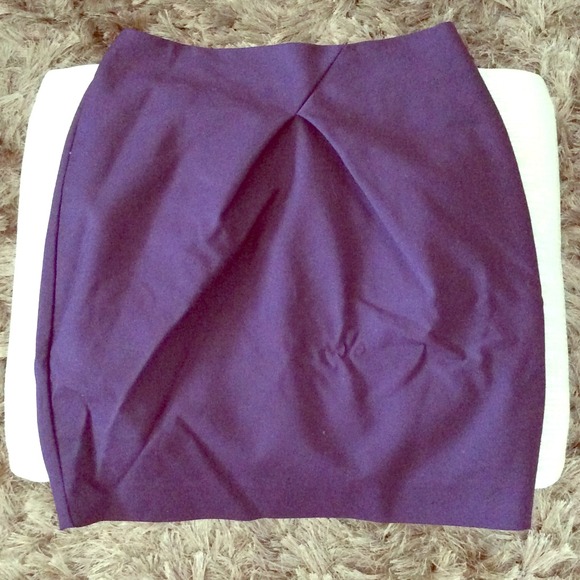 Purple skirt