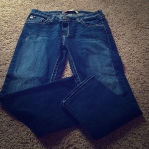 BIG STAR RIKKI LOWRISE CROP JEAN