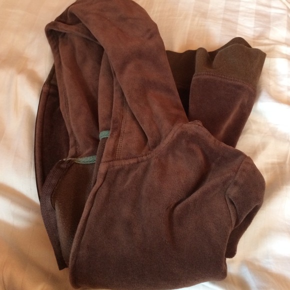 Authentic brown juicy couture jacket!