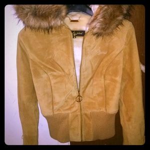 Baby Phat suede leather jacket