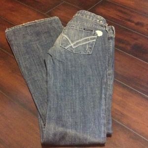 William Rast Distressed Bootcut Denim sz 24