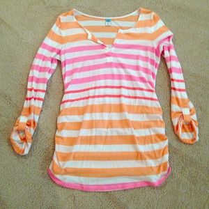 Striped Maternity Top