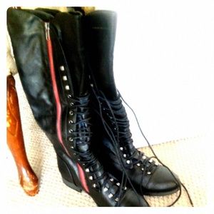 Charlotte Russe high top boots.