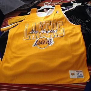 LAKERS MITCHELL AND NESS XL