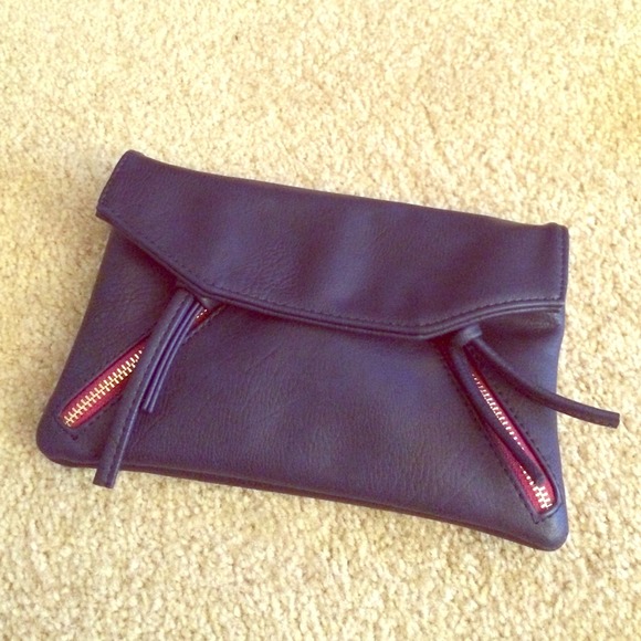 Navy Deux Lux clutch - Picture 1 of 4