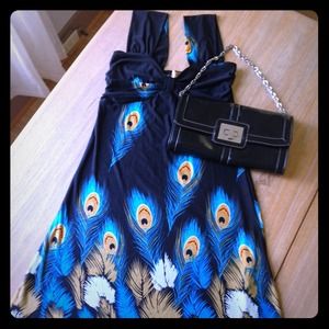 💙HOST PICK💙Perfect Peacock Dress